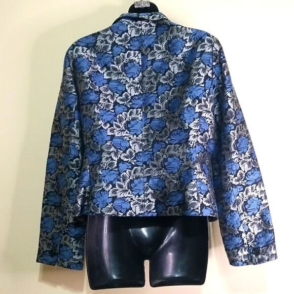 Nine West Blue, Black and Silver Blazer size 10 - Picture 5 of 7